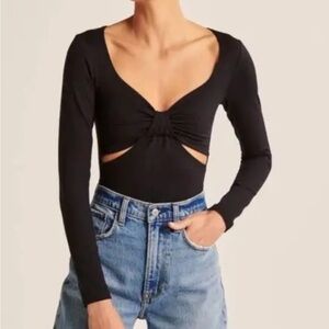NWT Abercrombie Bodysuit with Cutouts